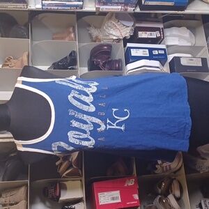 Kc Royals blue tank top size M